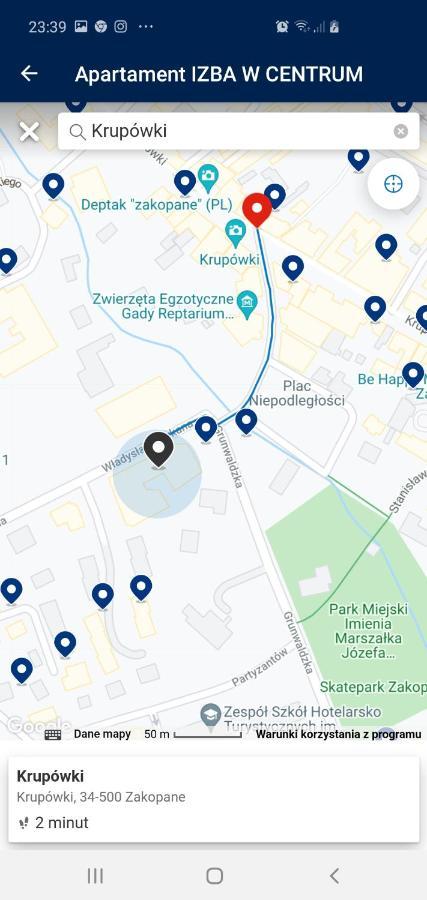 Apartament Izba W Centrum Zakopane Eksteriør billede